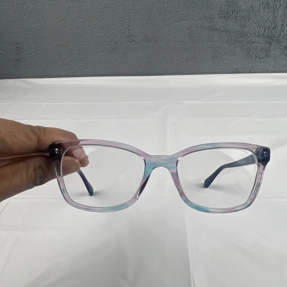 RAY BAN KIDS RB 1591 3807 Blue Purple Flex Hinge Eyeglasses 48-16-130 Frames #3